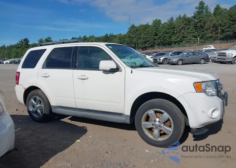 2012 Ford Escape Limited z USA, uszkodzony, nr VIN 1FMCU9E76CKB25603